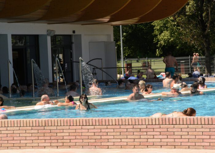 Harkányi Gyógyfürdő, Harka Vízivilág, kültéri részleg