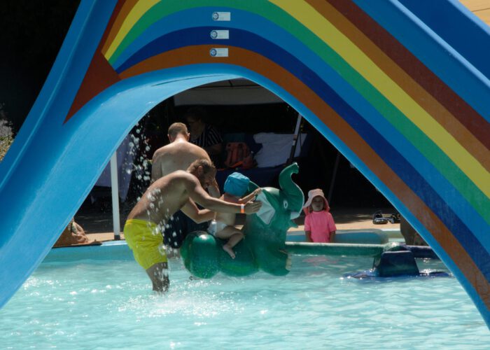 Harkányi Strandfürdő, szivárványcsúszda