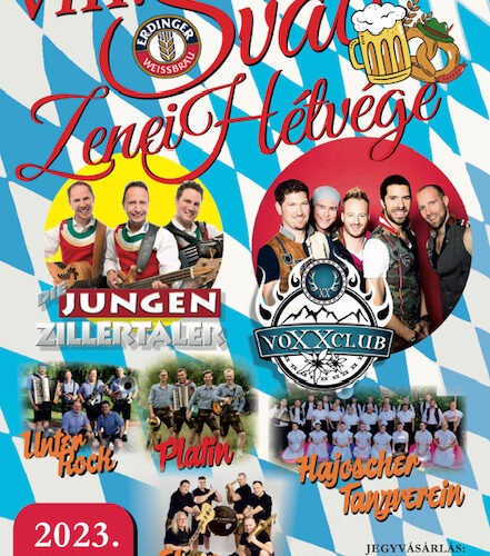 Sváb Zenei Hétvége Villány, 2023