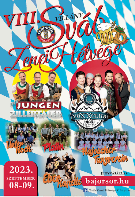 Sváb Zenei Hétvége Villány, 2023