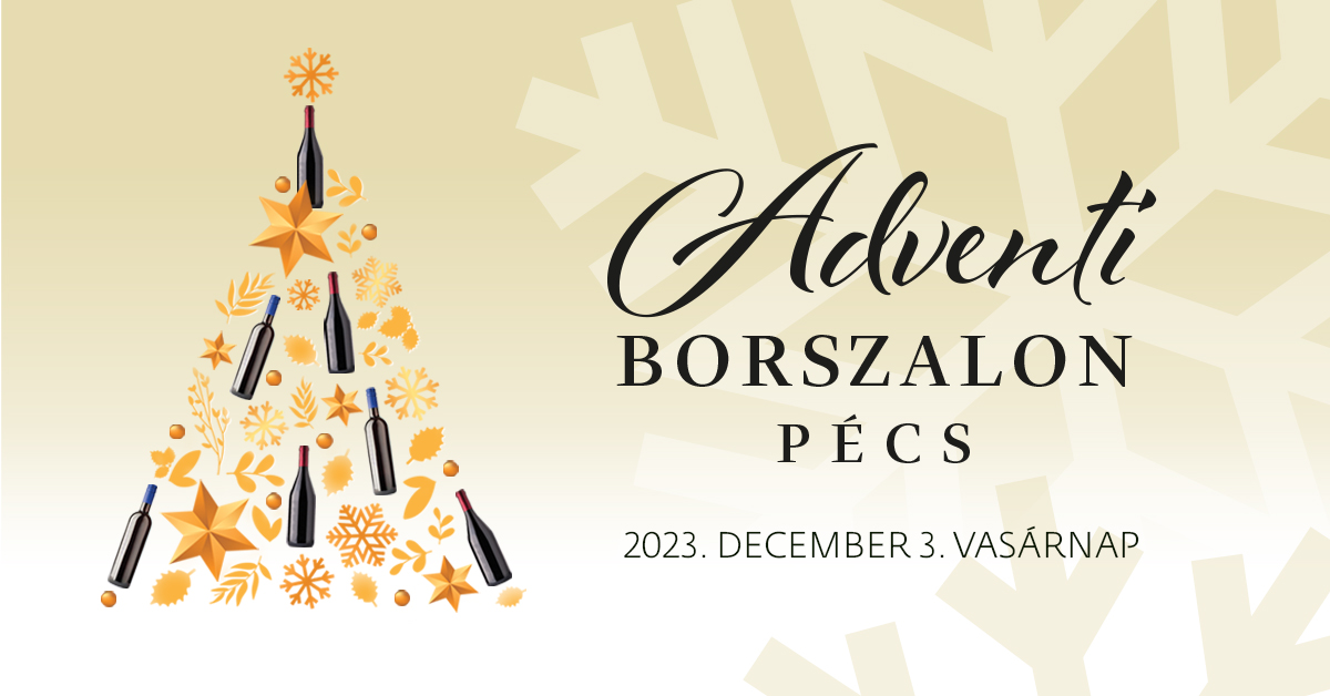 Adventi Borszalon Pécs, 2023.12.03. - plakát
