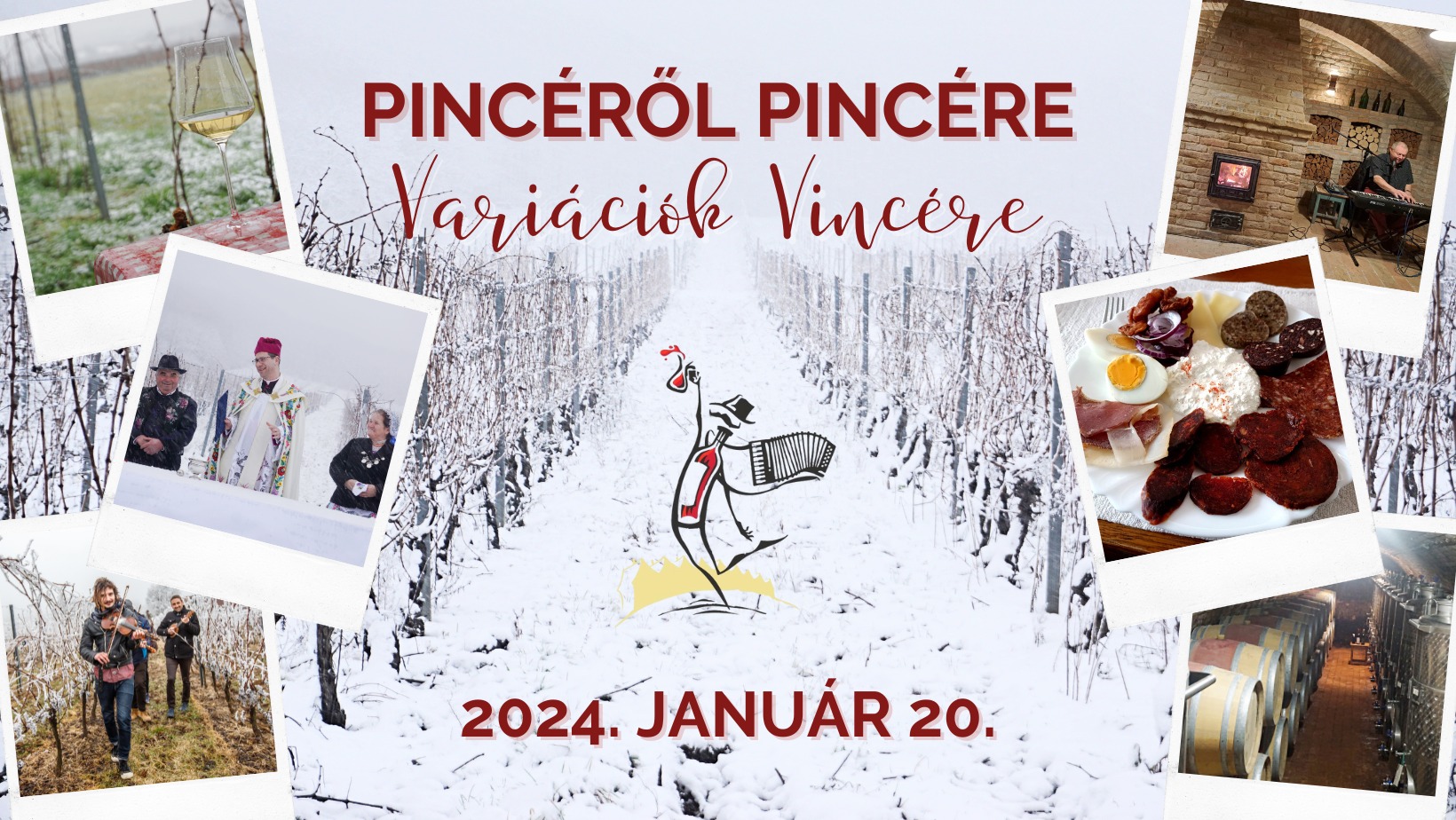 Pincéről Pincére - Variációk Vincére - 2024 - plakát