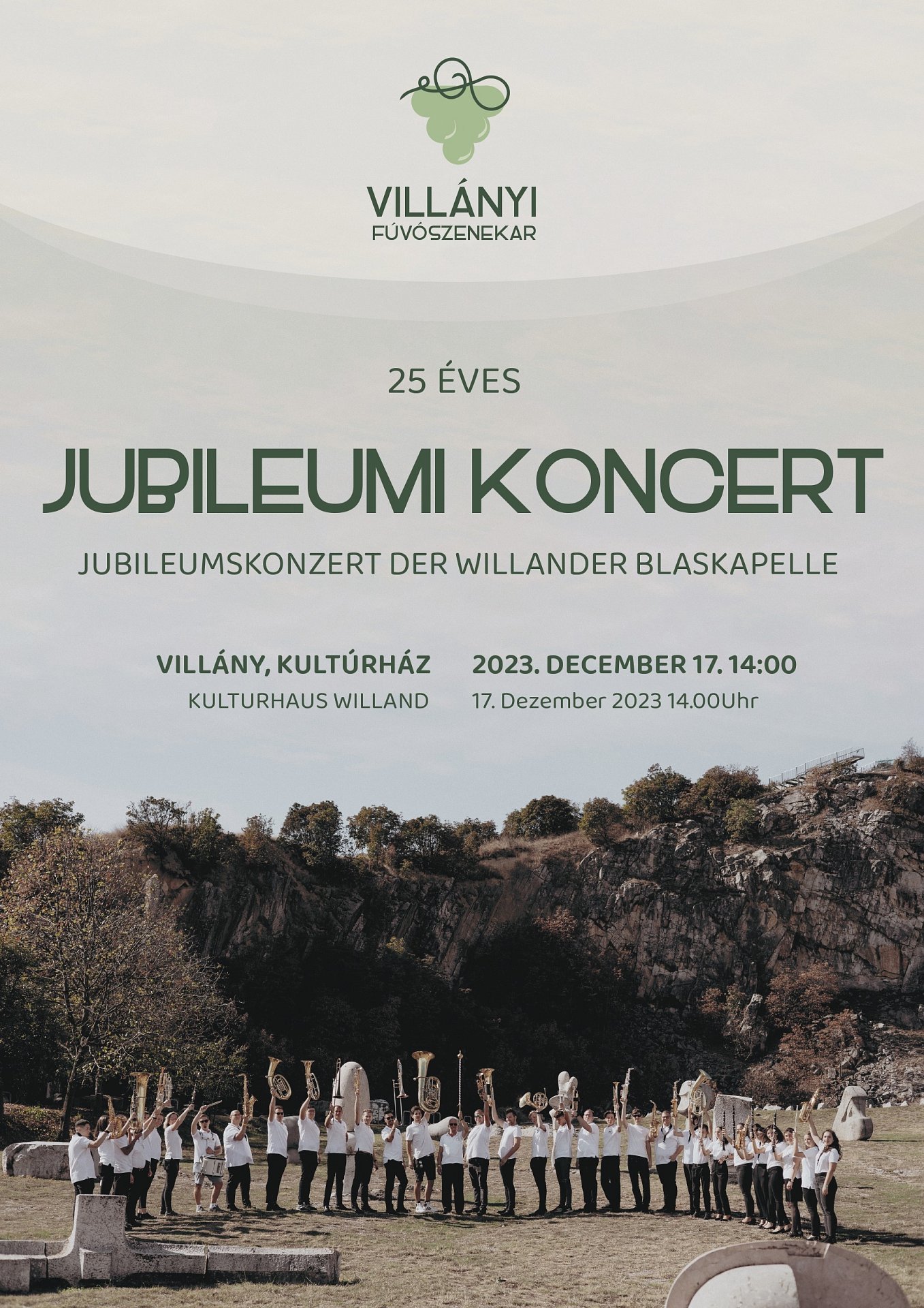 Villányi Fúvószenekar koncert, 2023