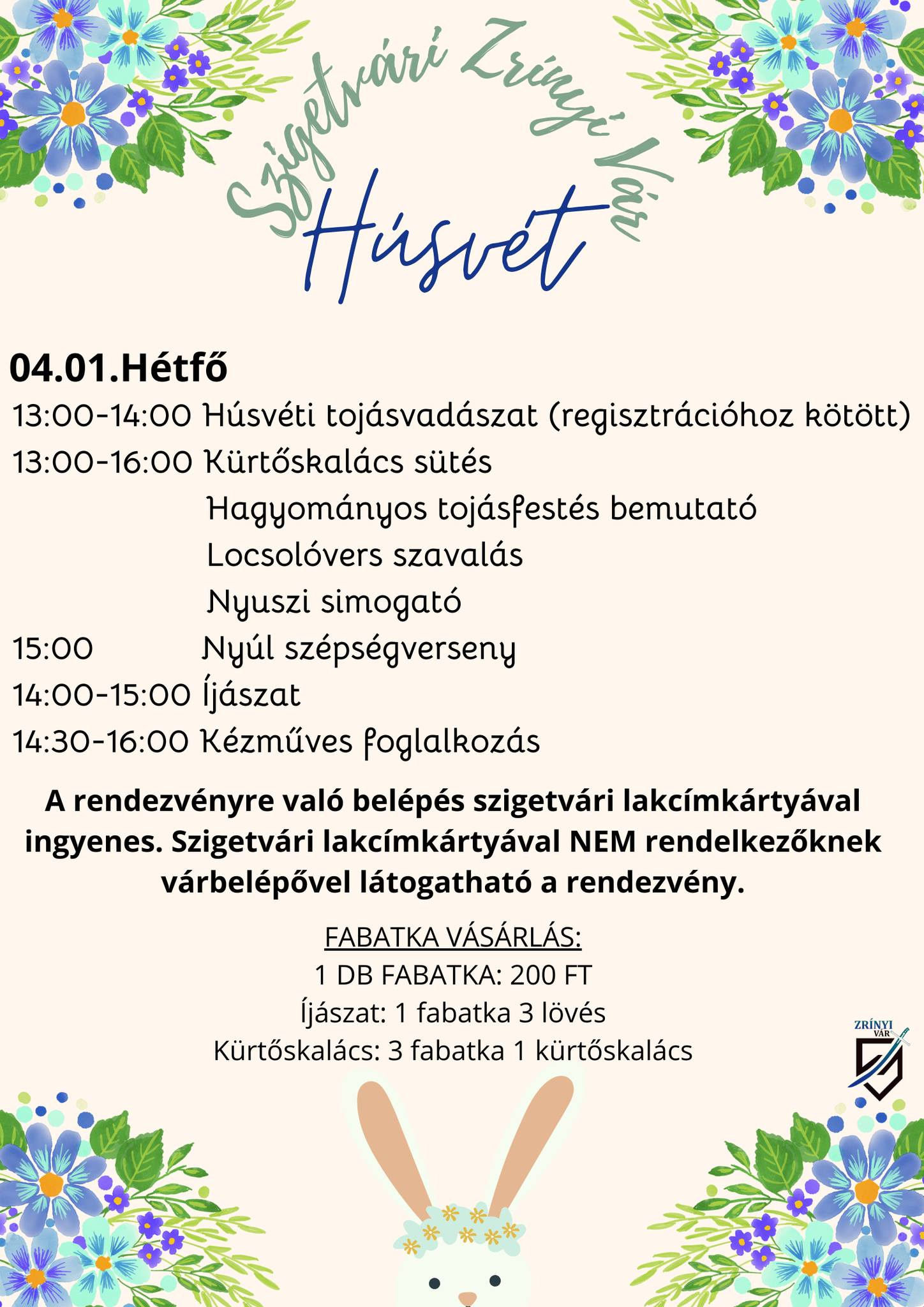 Húsvét Szigetváron a Zrínyi várban, 2024