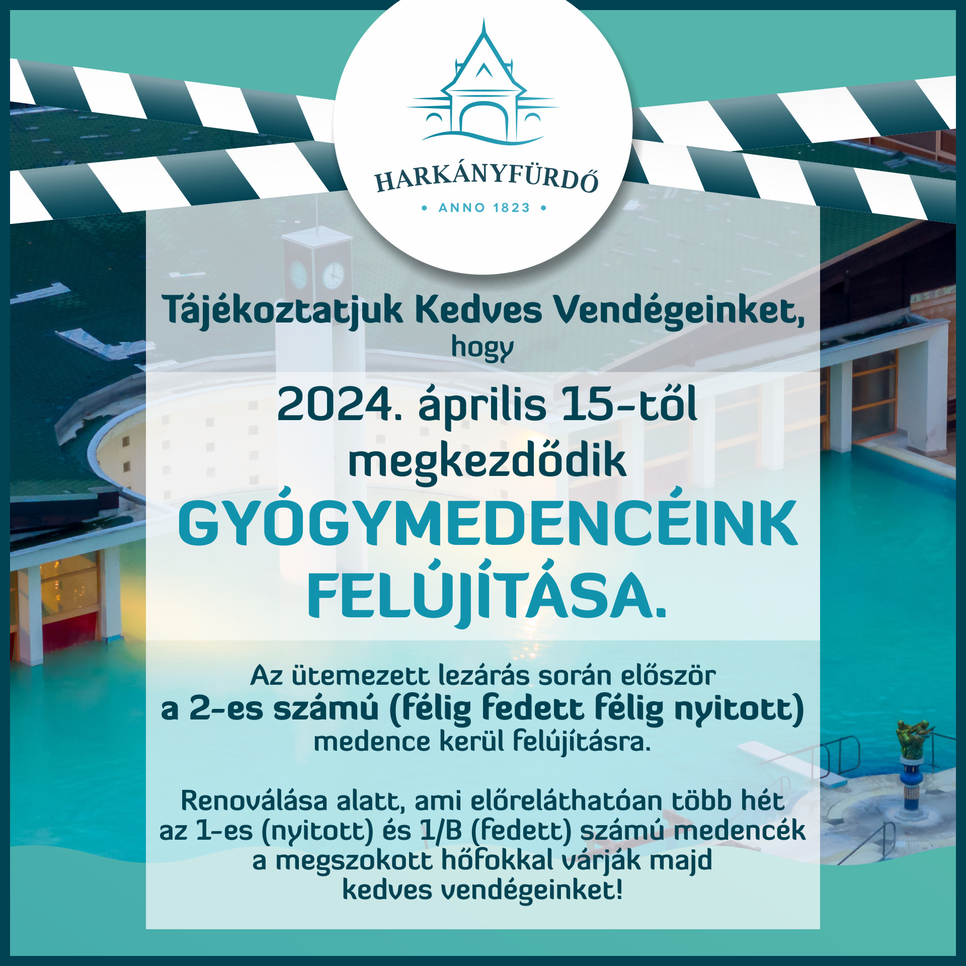 Megújul a Harkányi Gyógyfürdő - 2024.04.13.