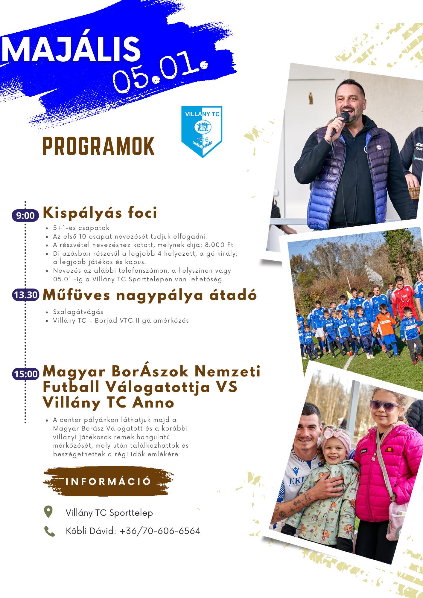 Majális a Villányi Sportpályán, 2024.05.01.