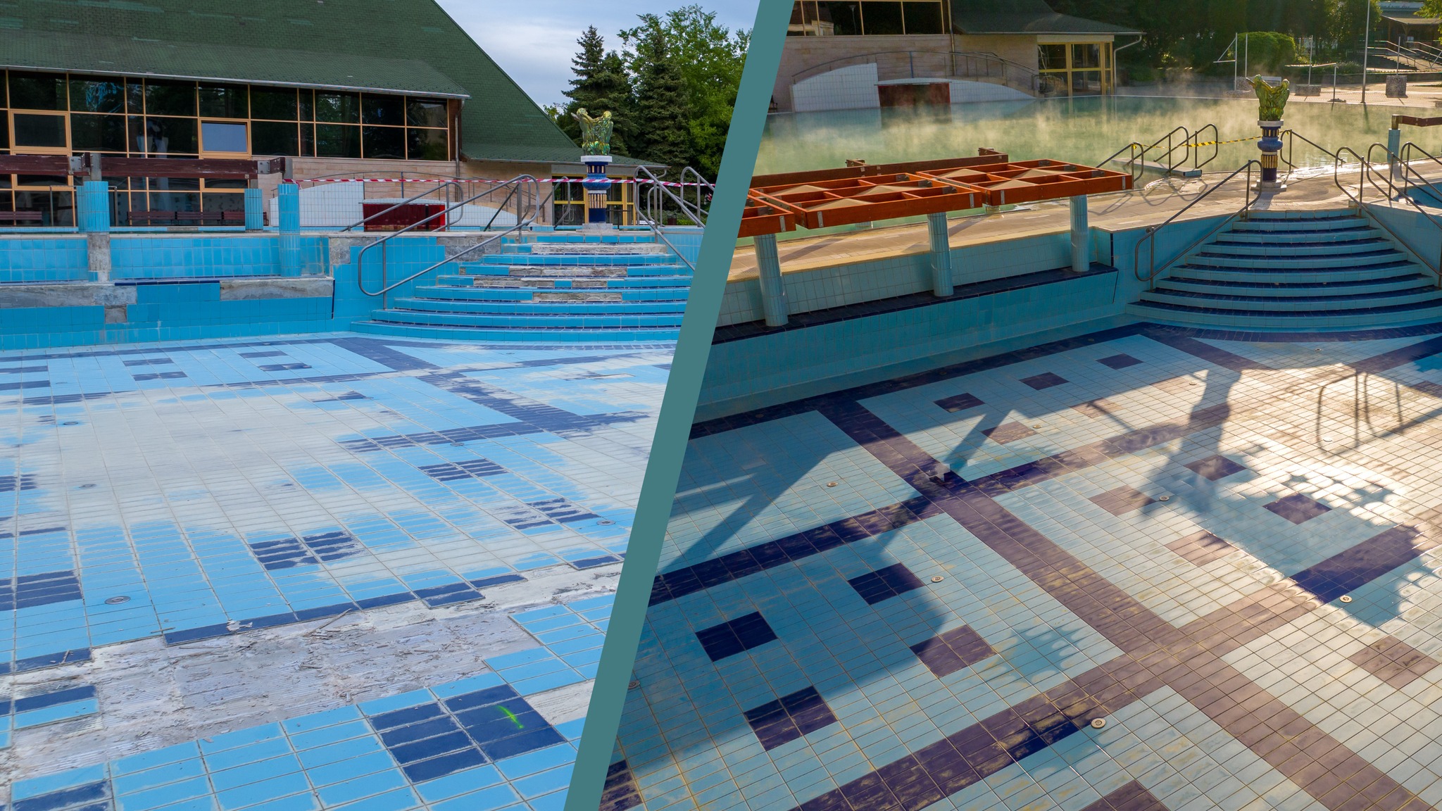 Gyógyfürdő felújítás - 1. üteme befejezése