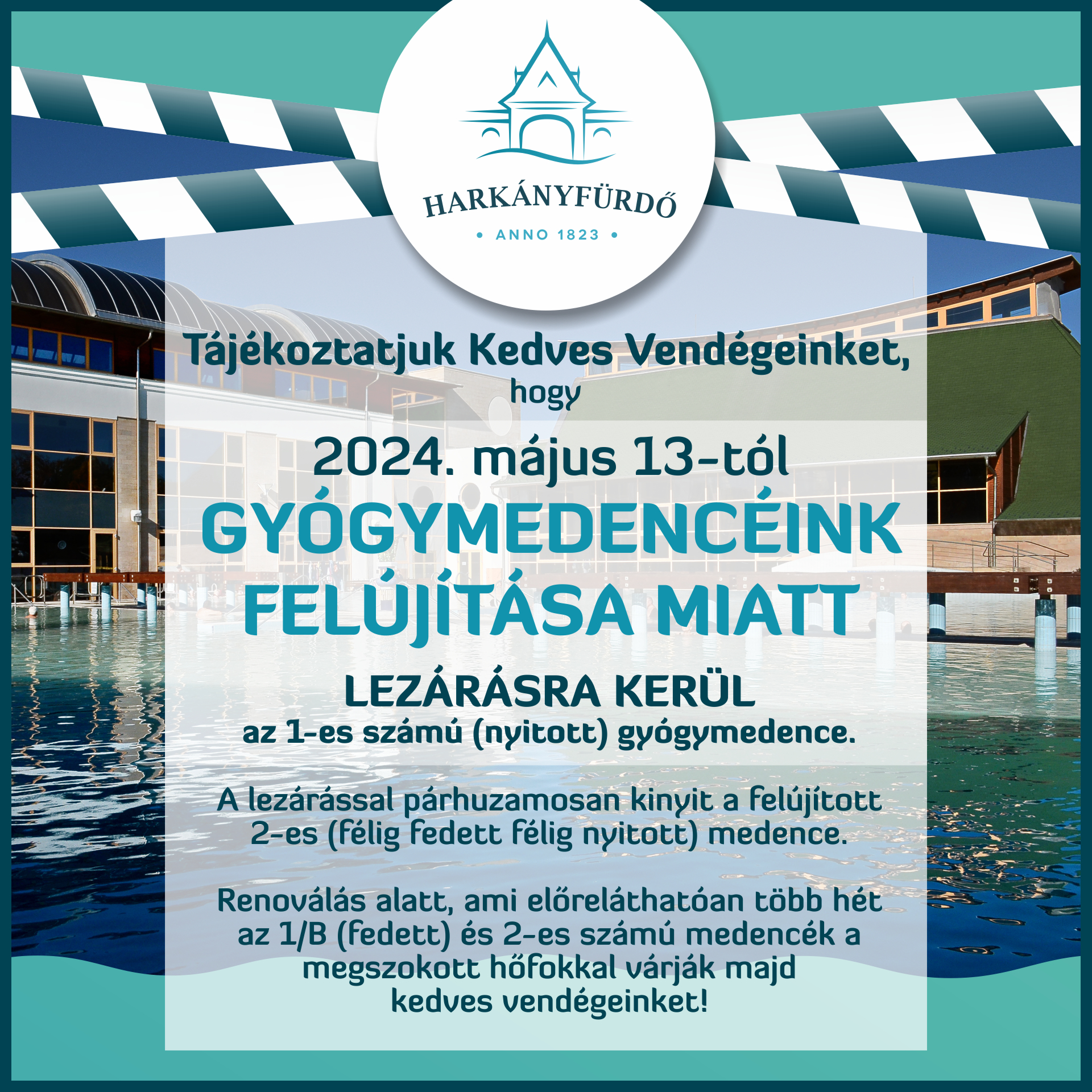 Gyógyfürdő felújítás - 2. ütem kezdete