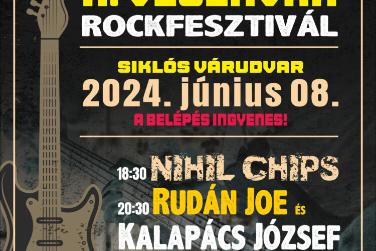 Rudán Joe és Kalapács József koncert Siklóson, a várban, 2024