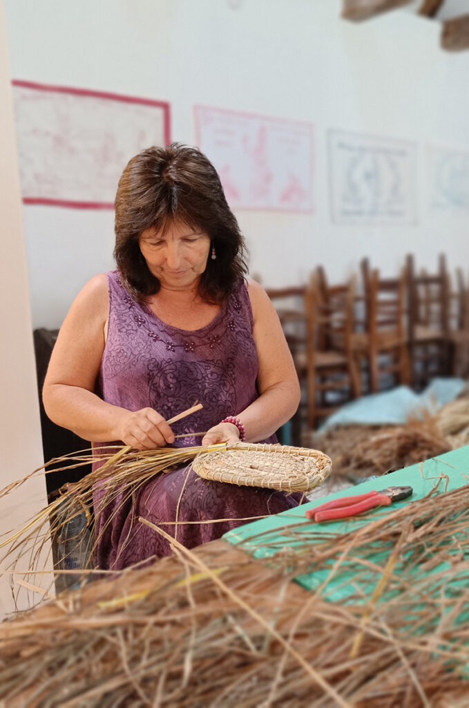 Szakajtó, kiskosár workshop, Szaporcai Cifraház, 2024