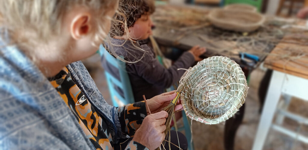 Kosárfonás, Szaporcai Cifraház, 2024