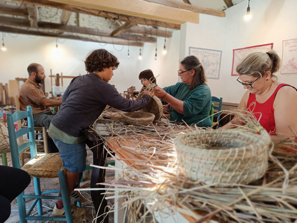 Kosárfonás, Szaporcai Cifraház, 2024