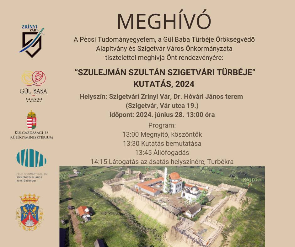 Ásatás, sírhely feltárás a Turbékon, Szigetváron, 2024.06.28.