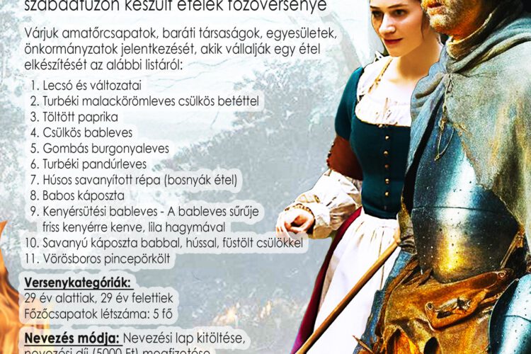 Főzőverseny Szigetváron - 2024.09.07 - gasztronómia és tradíciók - Zrínyi napok