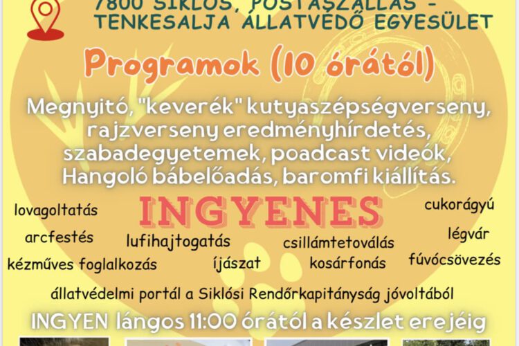Állati nap Siklóson - 2024.10.05.
