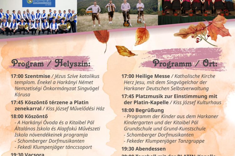 Herbstfest Harkányban, 2024.10.19.