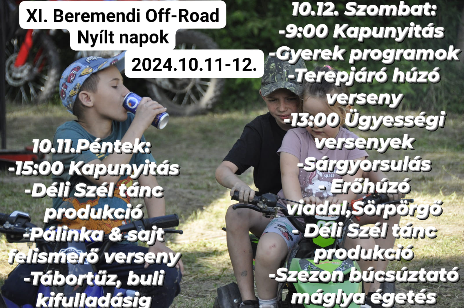 Off-Road napok Beremenden, 2024.10.11. - 12.