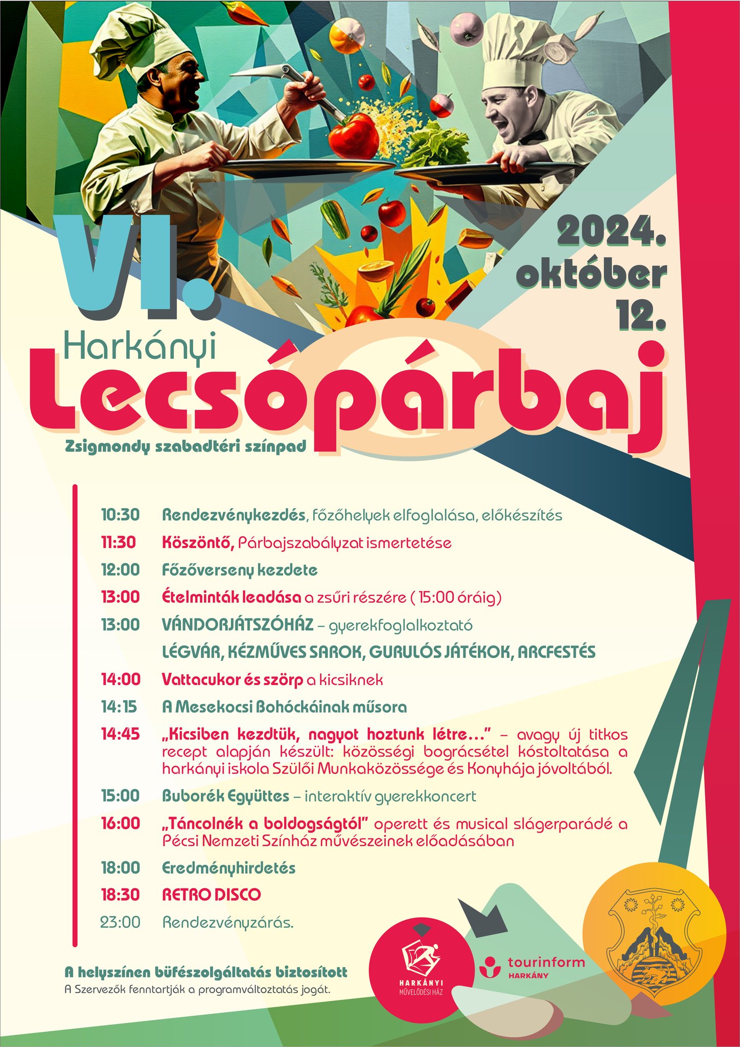 Lecsópárbaj Harkányban, 20214.10.12.