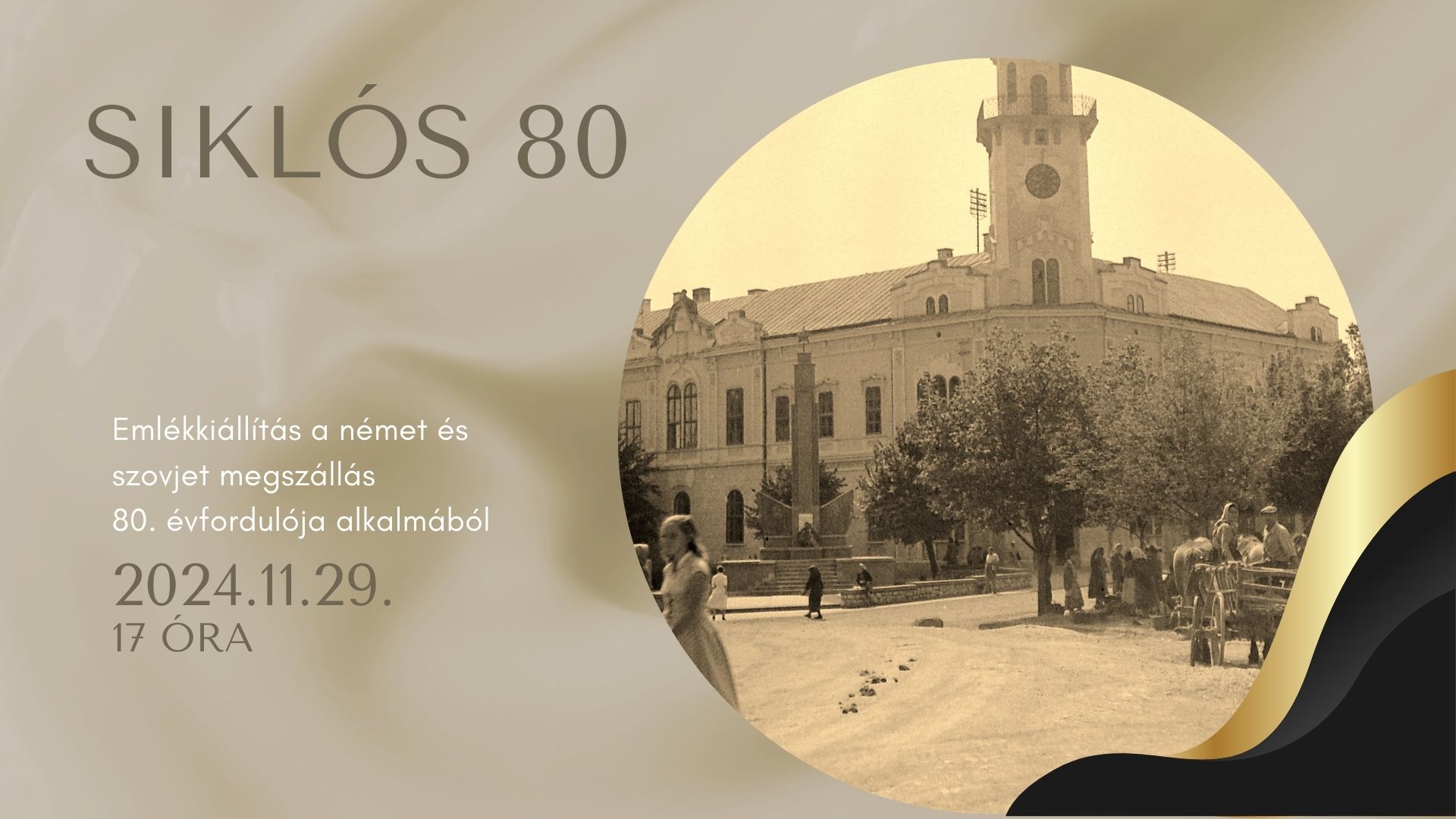 Siklós 80 - kiállítás a német és szovjet megszállás 80. évfordulója alkalmából