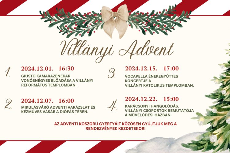 Villányi advent 2024