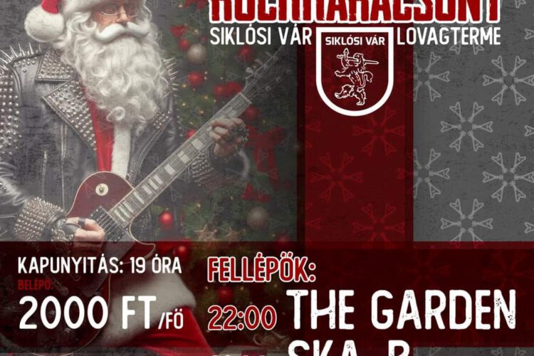 Rockkarácsony Siklóson, 2024.12.25. 19:00