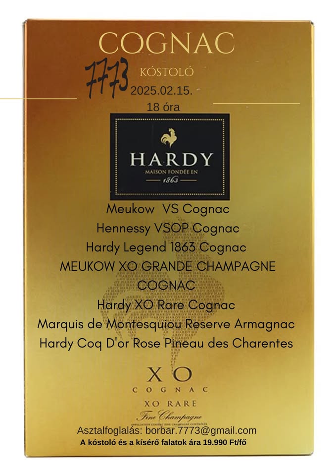 Cognac kóstoló Villány, 2025.02.15., 7773 borbár