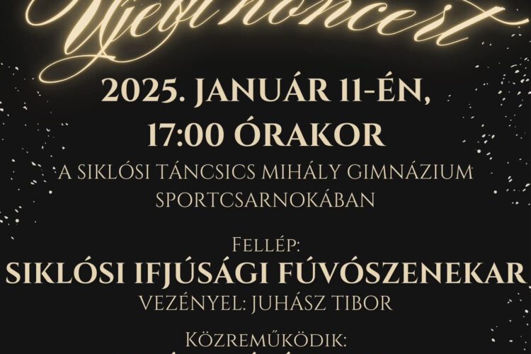 Újévi koncert Siklóson - Siklósi Ifjúsági Fúvószenekar - 2025.01.11.