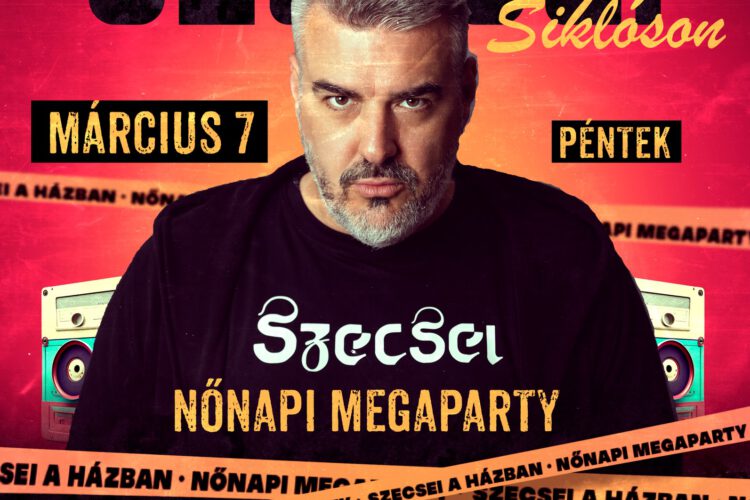 Dj. Szecsei Siklóson, a nőnap alkalmából, 2023.03.07.