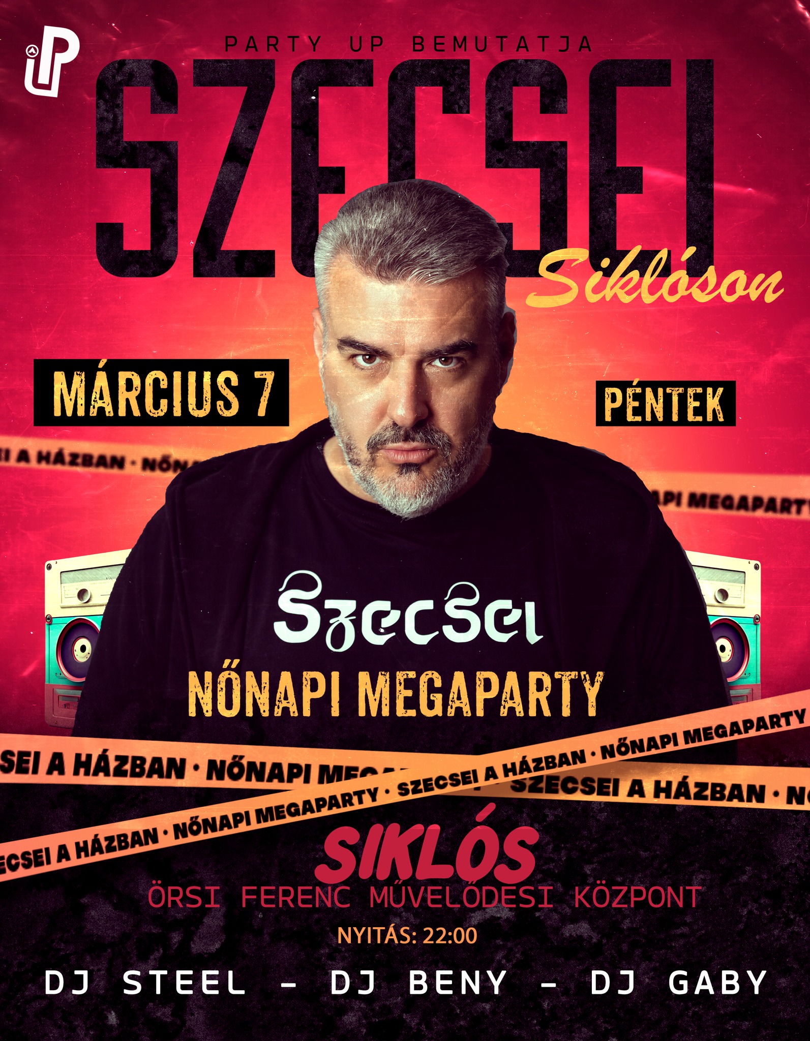 Dj. Szecsei Siklóson, a nőnap alkalmából, 2023.03.07.