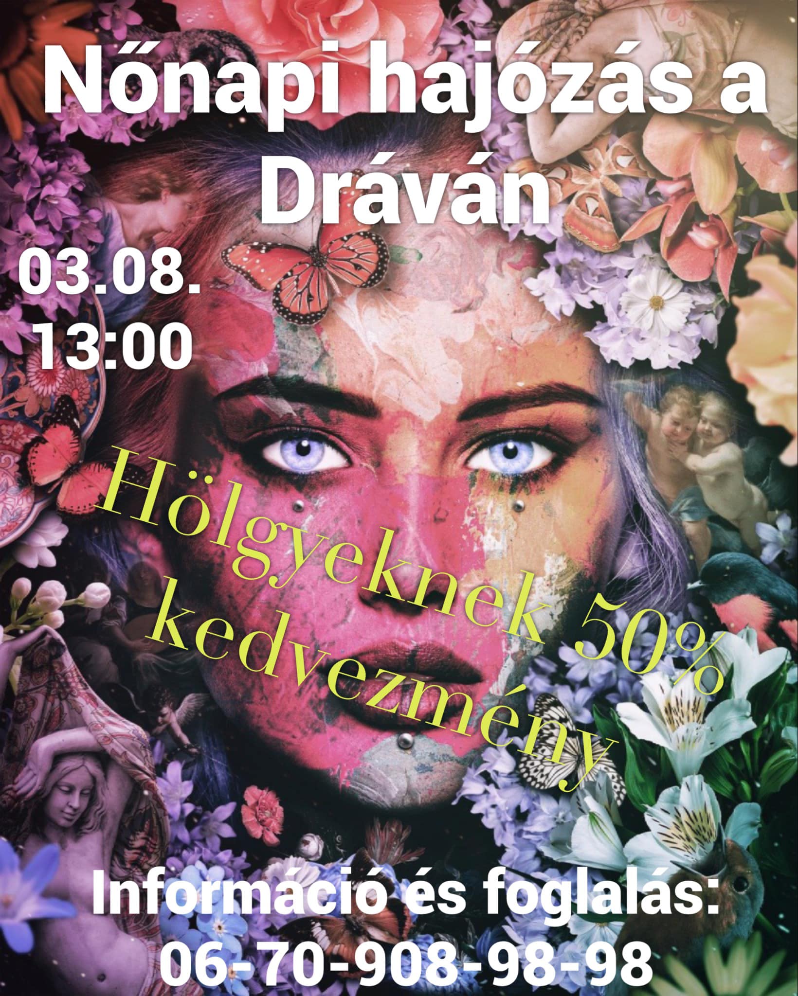 Sétahajózás a Dráván - 2025.03.08. - nőnap alkalmából 50% kedvezménnyel