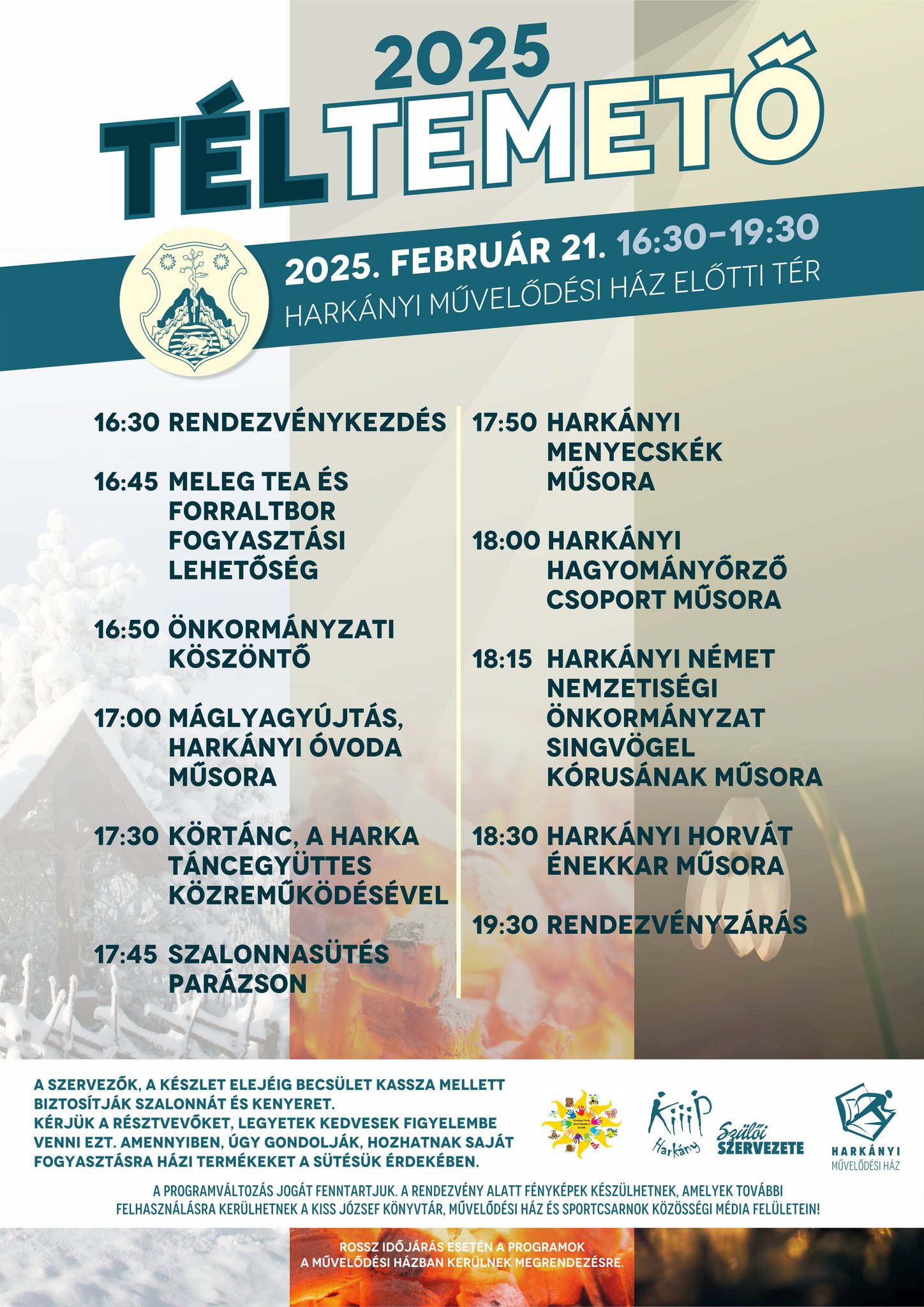 Téltemető rendezvény Harkányban, 2025.02.21.