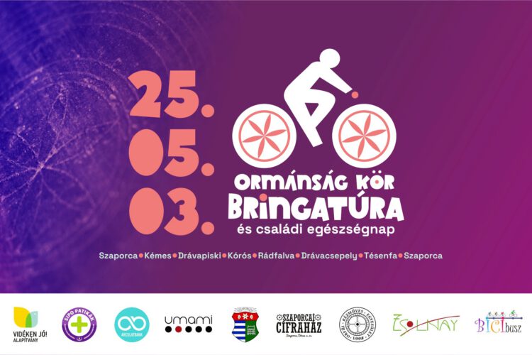 Ormánság kör, biciklitúra, 2025.05.03.