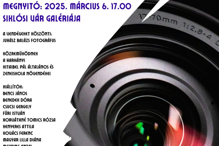 Fotókiállítás Siklóson, a Siklósi Fotókör szervezésében