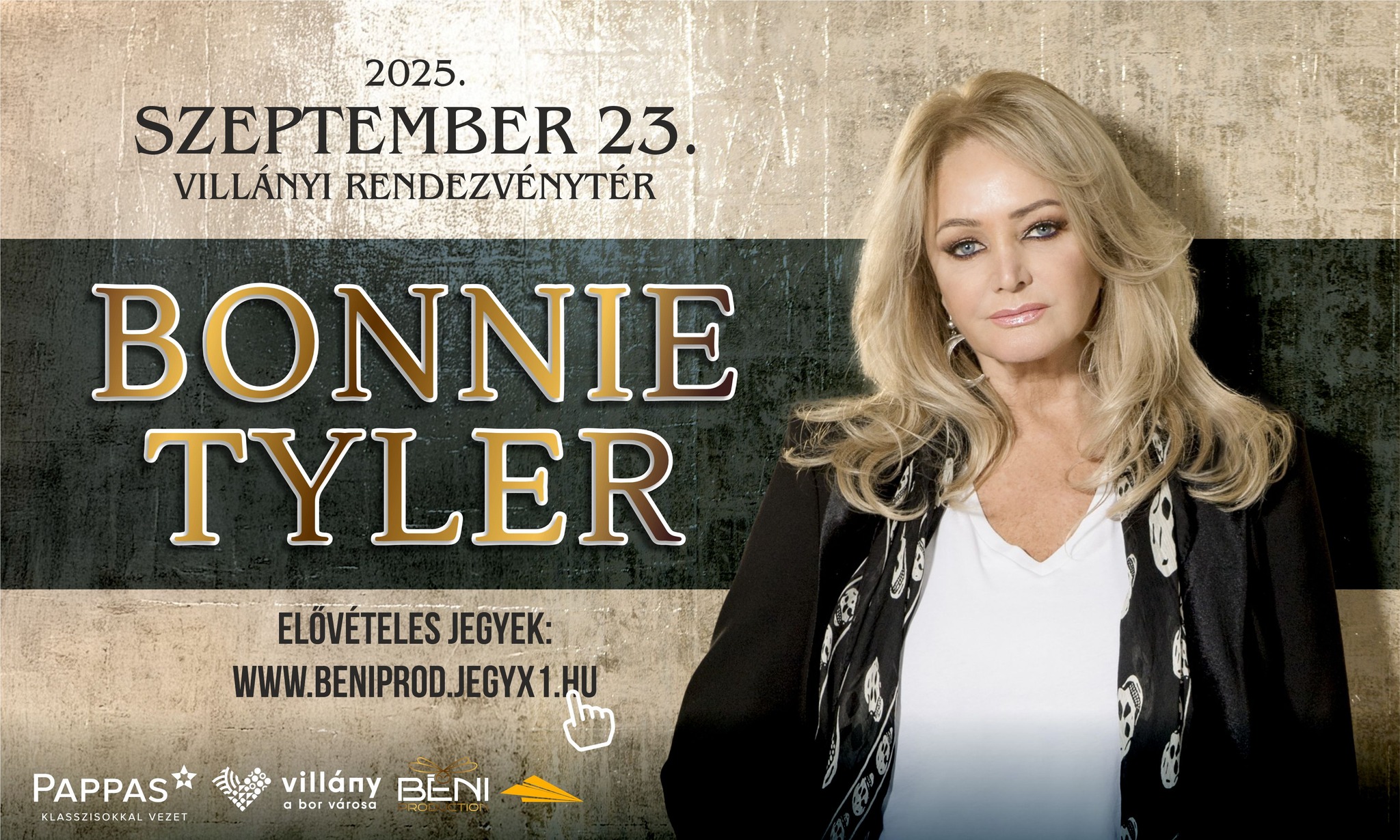 Bonnie Tyler koncert Villány városában, 2025.09.23.