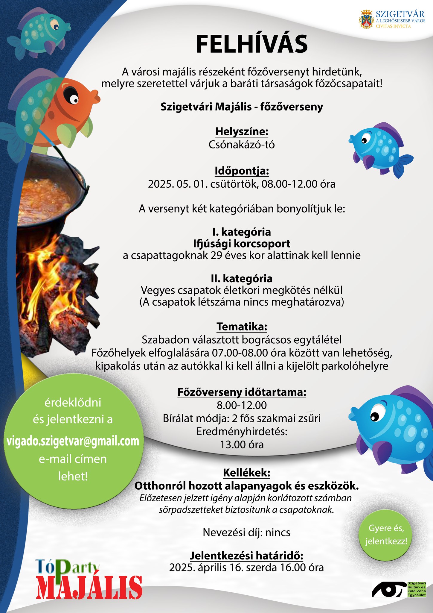 Bográcsos főzőverseny Szigetváron, 2025.05.01.