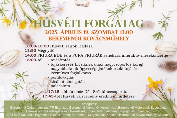 Húsvéti Forgatag Beremenden, 2025.04.19.