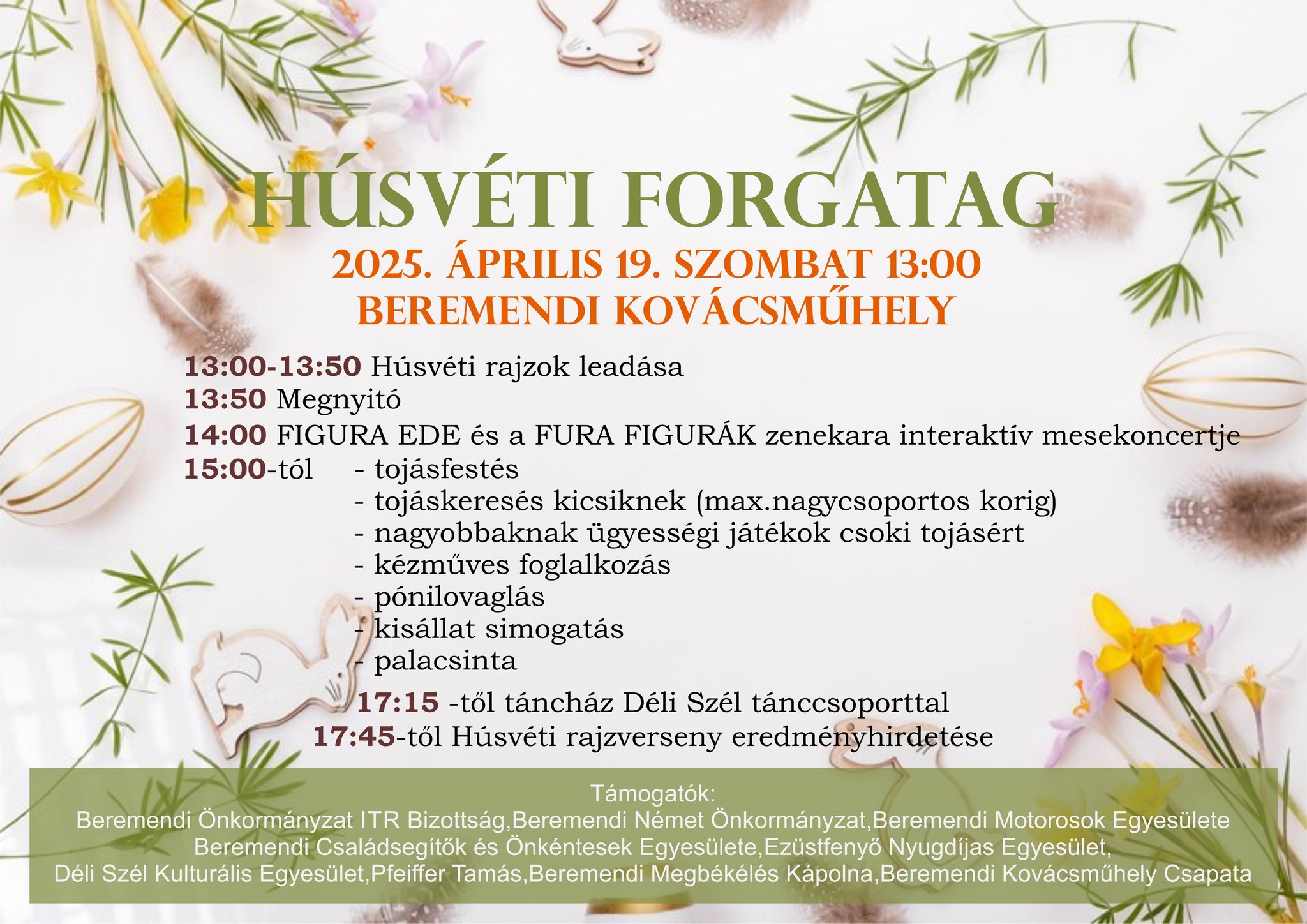 Húsvéti Forgatag Beremenden, 2025.04.19.