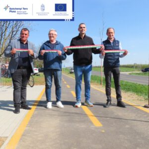 Bicikliút avatás Siklóson 2024.04.05.