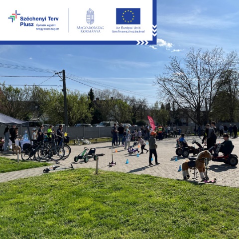 Bicikliút avatás Siklóson 2024.04.05.