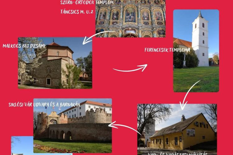 Vezetett séta Siklóson 2025.04.19-én