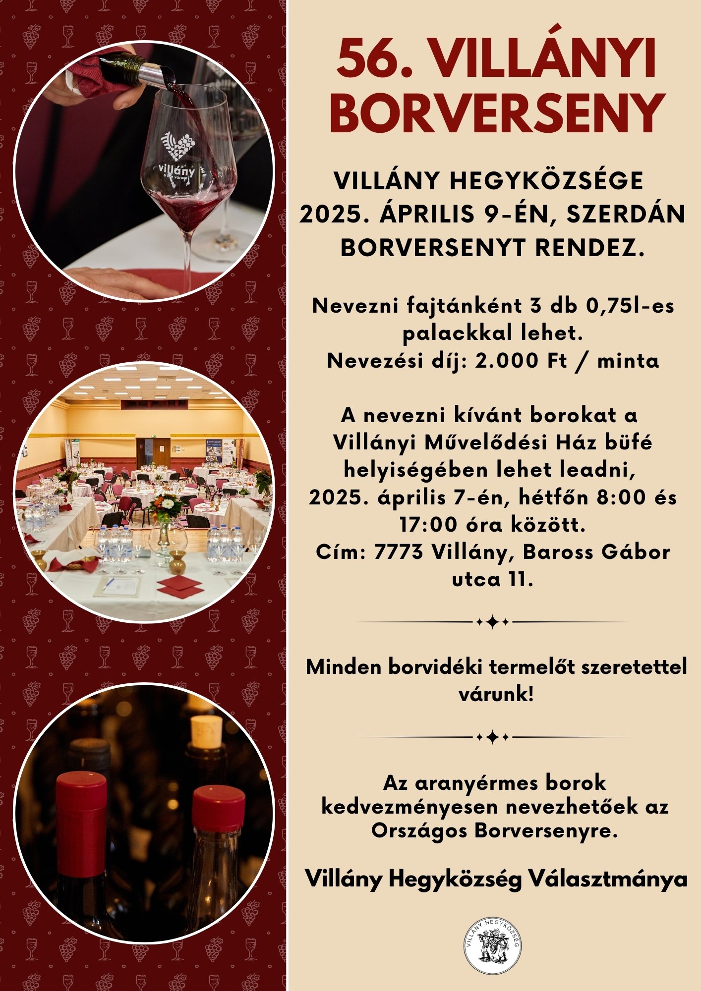 Villányi Borverseny, 2025.04.09.