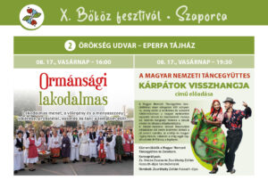 Bőköz Fesztivál 2025 - Eperfa Tájház Programok