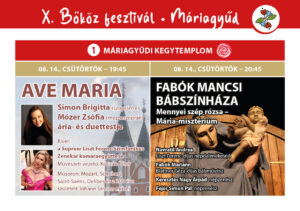 Bőköz Fesztivál 2025 - Máriagyűd, programok