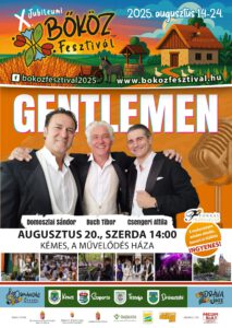 Bőköz Fesztivál 2025 - Gentlemen koncert