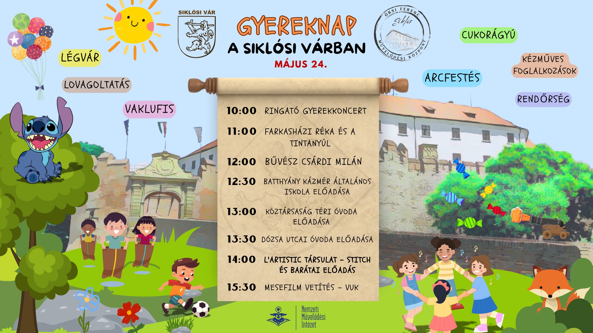 Gyermeknap a Siklósi Várban - 2025.05.24.