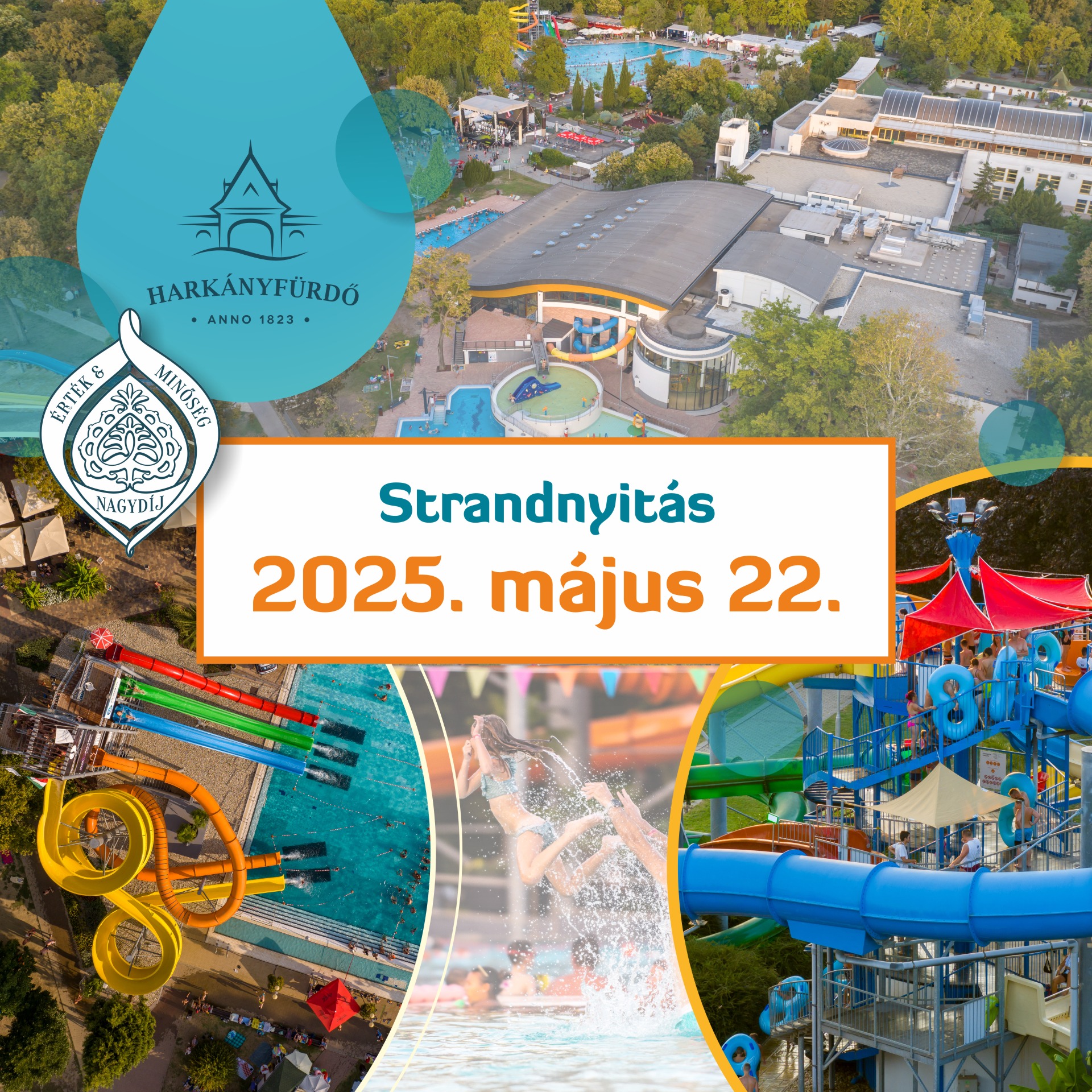 A Harkányi Strand nyitása 2025