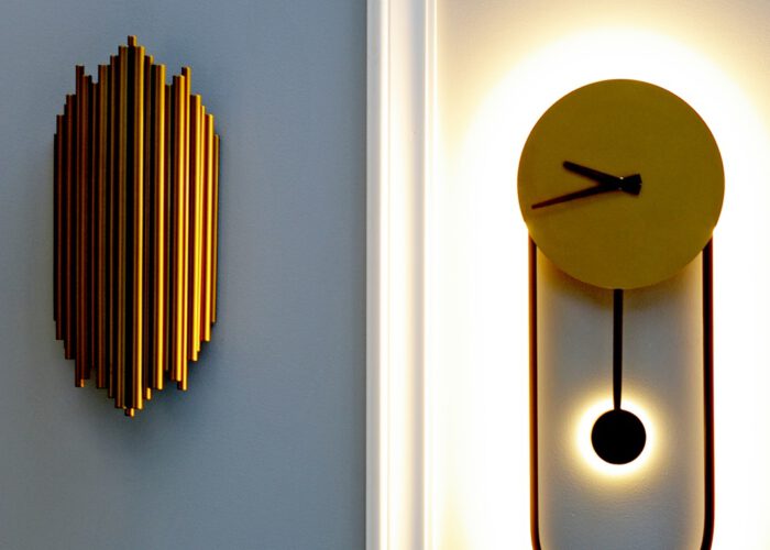 Megújult wellness részleg előtér, óra, Xavin Hotel Harkány