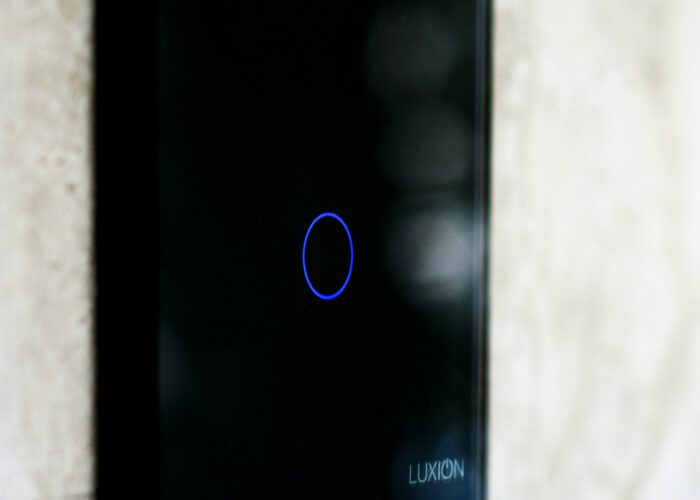 Xavin Hotel Harkány - digitális villanykapcsoló részlet