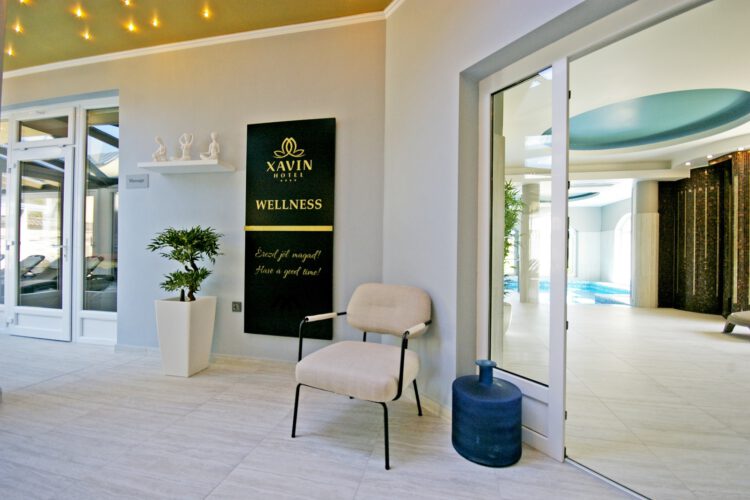 Xavin Hotel megújult wellness részleg - előtér