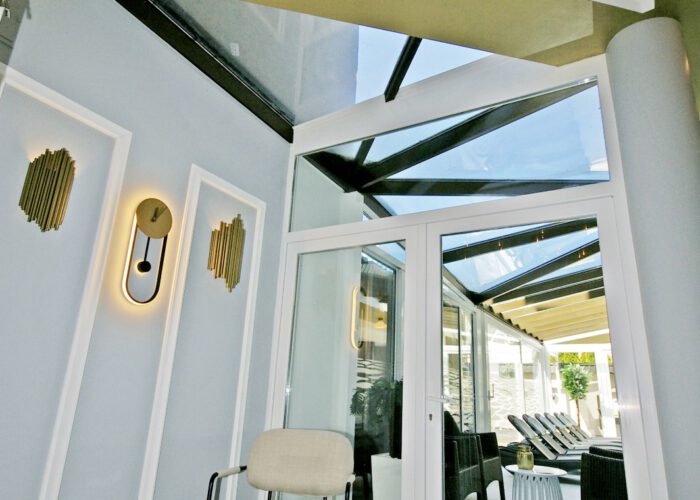 Felújított pihenő részleg, wellness, Xavin Hotel Harkány